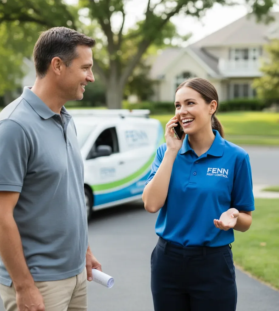 Fenn Pest Control customer support in Mill Hall